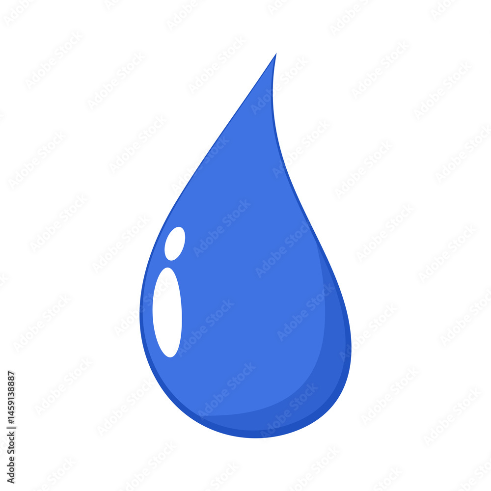 Water drop isolated vector. illustration vector graphic of water drop. Water drop isolated vector. illustration vector graphic of water drop.