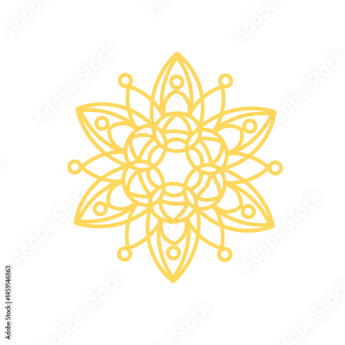 Simple Mandala Icon 