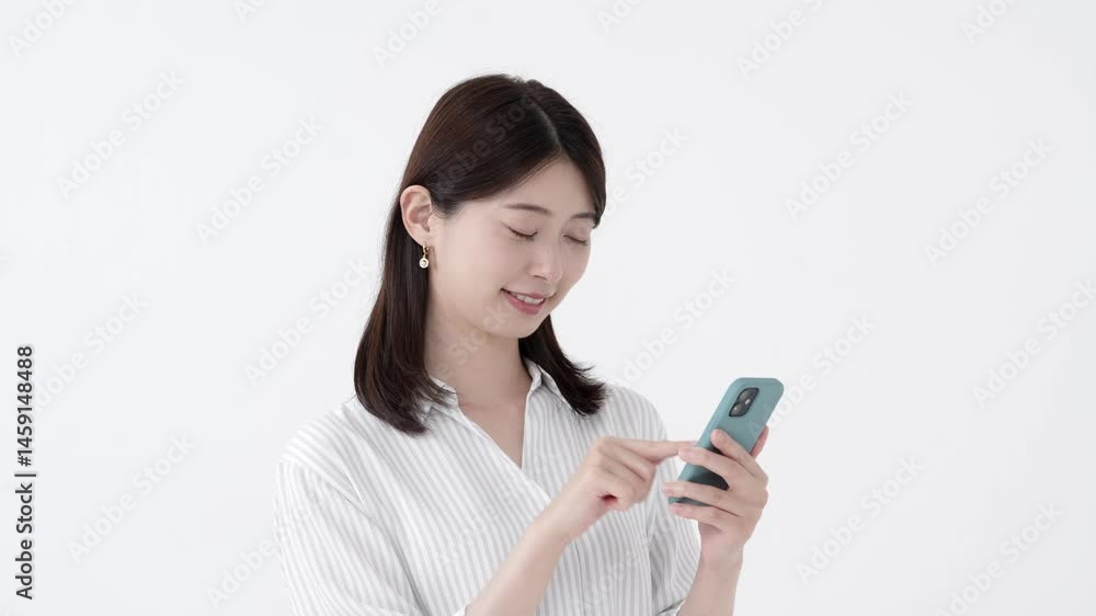 女性 スマートフォン 女性 スマートフォン
