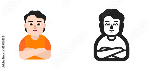Person Pouting Emoji (Light Skin Tone)
