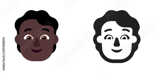 Person Emoji (Dark Skin Tone)
