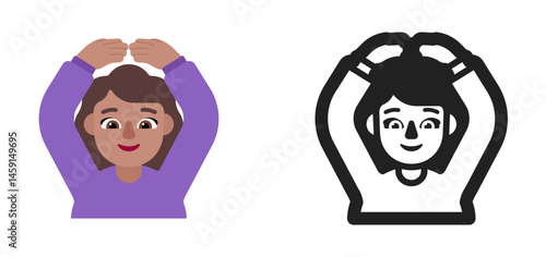 Person Gesturing OK Emoji (Medium Skin Tone)
