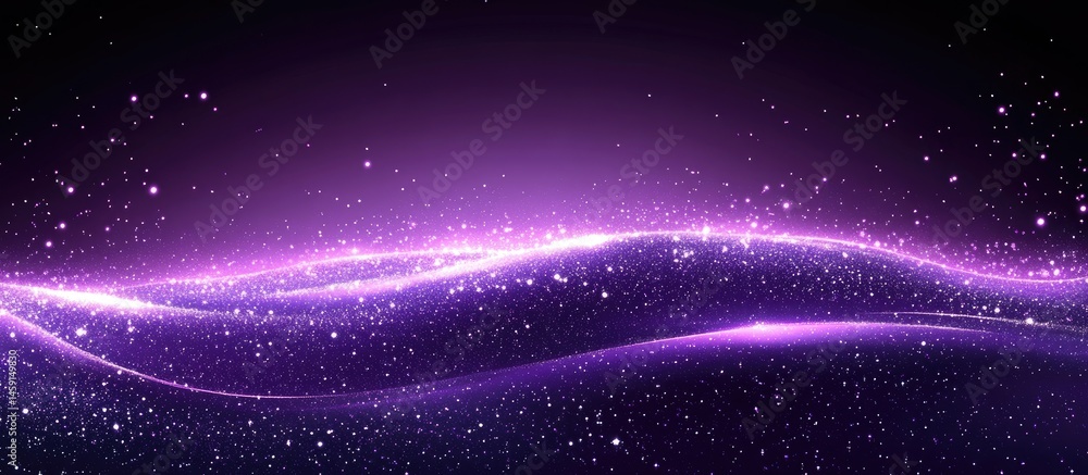 Cosmic Purple Wave