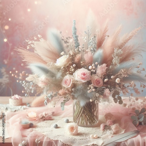 Wallpaper Mural Soft muted colors for a gentle Torontodigital.ca