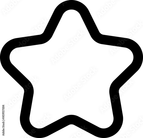 star illustration on a white background     