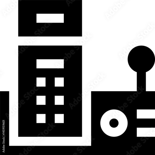 telephone illustration on a white background     