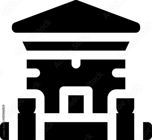 tomb illustration on a white background     
