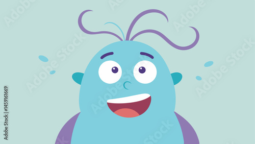 Silly Confusion A character with a lopsided grin one eyebrow raised higher than the other and wide puzzled eyes. Their tongue sticks out slightly as they scratch their head and