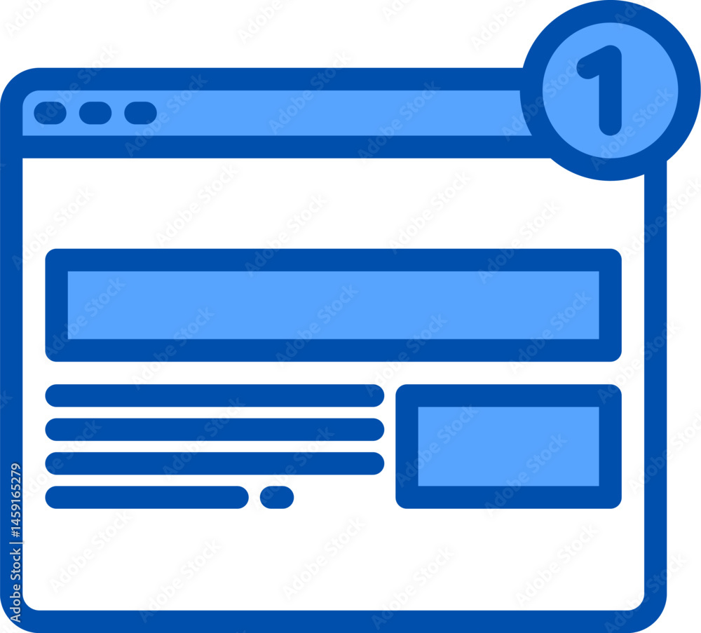 website illustration on a white backgro website illustration on a white backgro