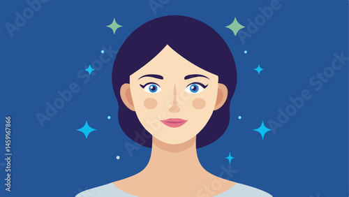 Infused Youthful Glow A beforeandafter face illustration where the after face sparkles and glows showcasing the revitalizing impact of exosomeinfused fillers.