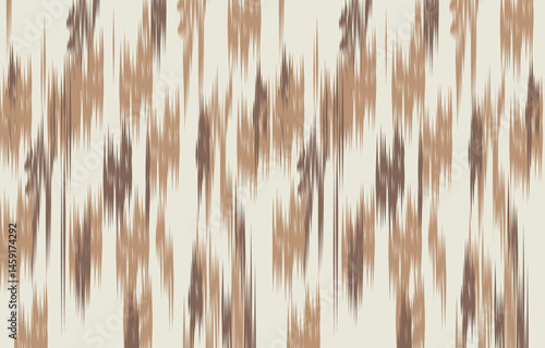 Ethnic abstract ikat art. Aztec ornament print. geometric ethnic pattern seamless color oriental. Design for background ,curtain, carpet, wallpaper, clothing, wrapping, Batik, vector illustration.