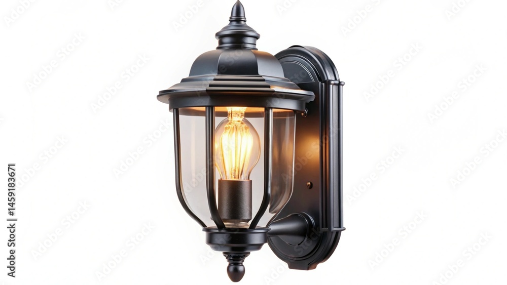 old lamp on white background old lamp on white background