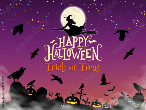 halloween vector illustration