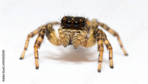 Wallpaper Mural jumping spider on white background Torontodigital.ca