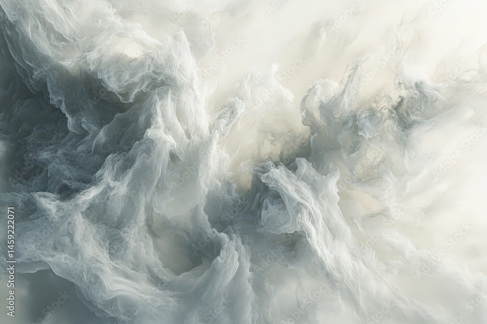 Abstract gray and white swirling textures in motion. Abstract gray and white swirling textures in motion.