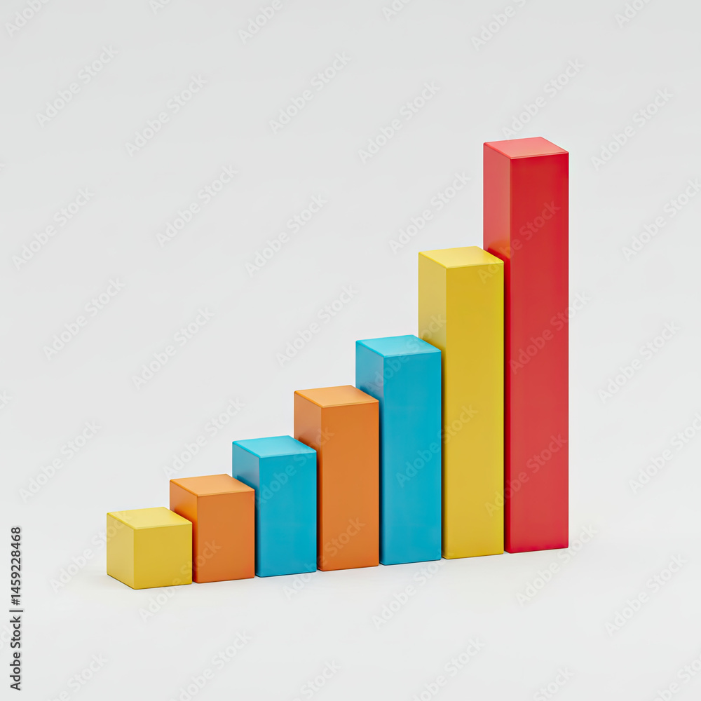 business graph with arrow business graph with arrow