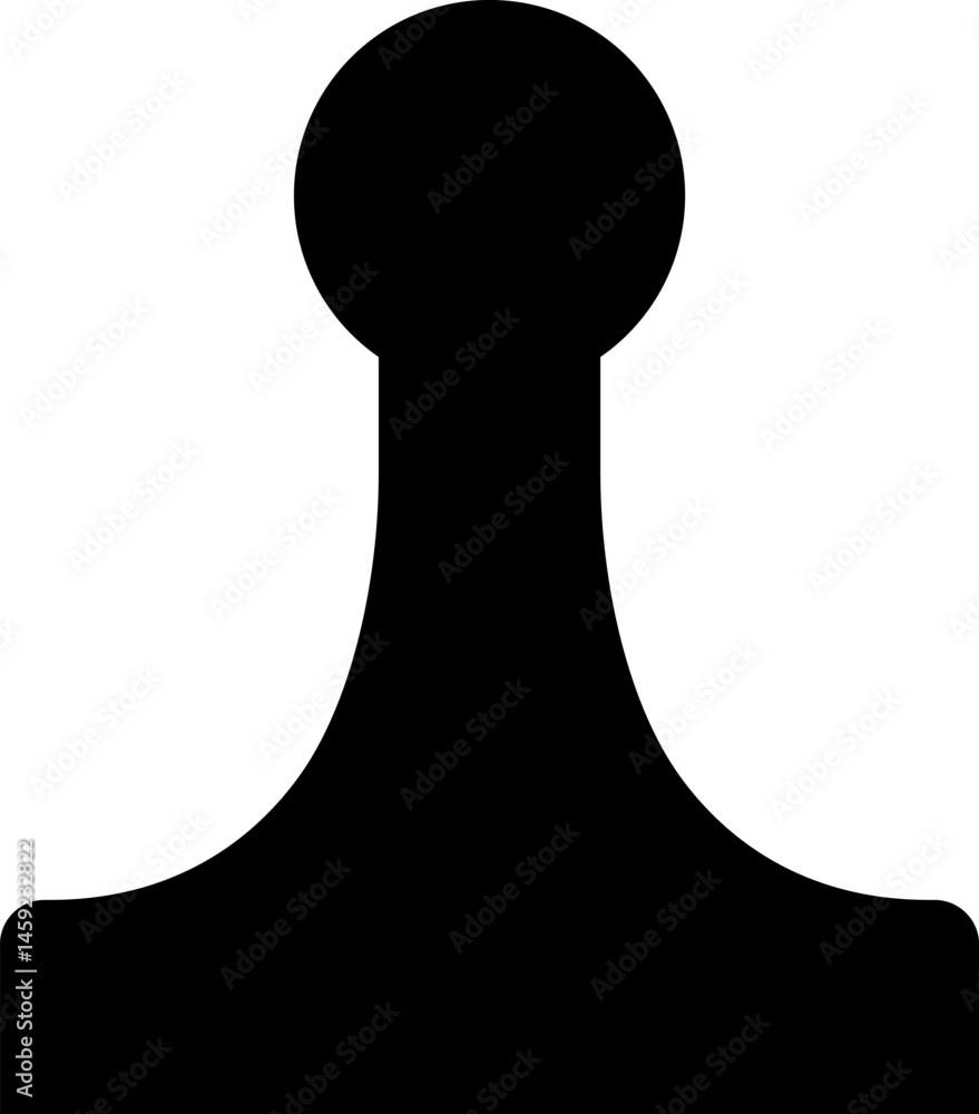 chessboard with stylized pieces king, queen, officer, bishop, knight, pawn, rook, vector drawing