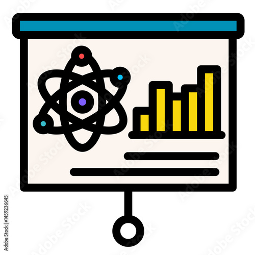 Data Analysis Chart  Icon Element For Design	