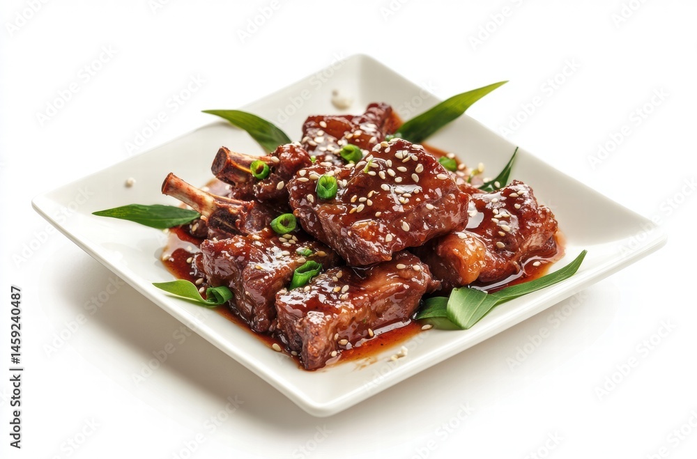 Fototapeta premium Delicious Braised Pork Ribs