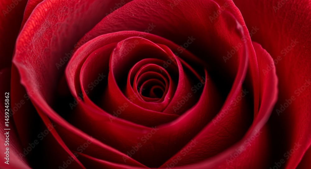 Abstract floral pattern in vibrant red tones Abstract floral pattern in vibrant red tones