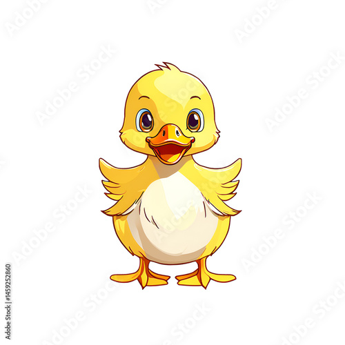 Cute duck illustration