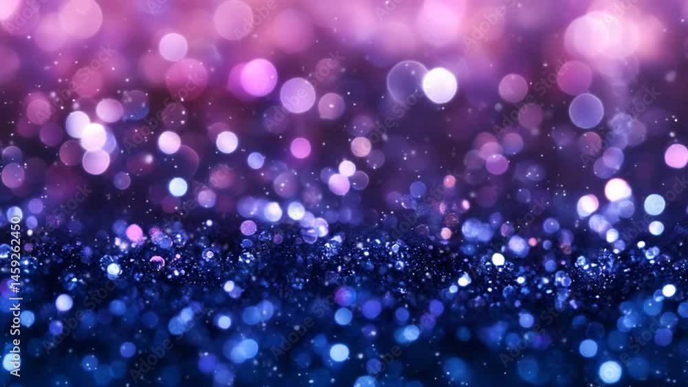 Sparkling elegance, A captivating display of shimmering particles and bokeh effects Sparkling elegance, A captivating display of shimmering particles and bokeh effects