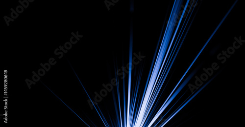 stars in blue, explosion of sparks from an electrical short circuit..