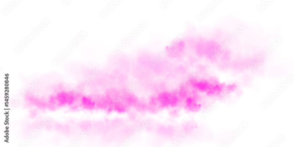 Fototapeta premium Incredible and Beautiful Pink Smoke Background. A Stunning Magical Vapor and Fog Effect That Captivates You
