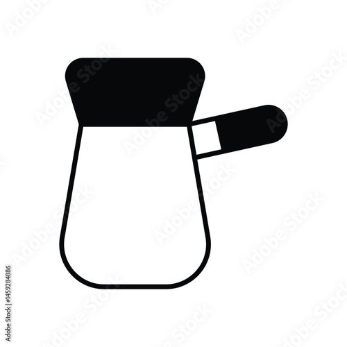 Turkish Coffee Pot Vector icon