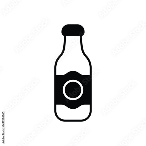 Beer Bottle Vector icon