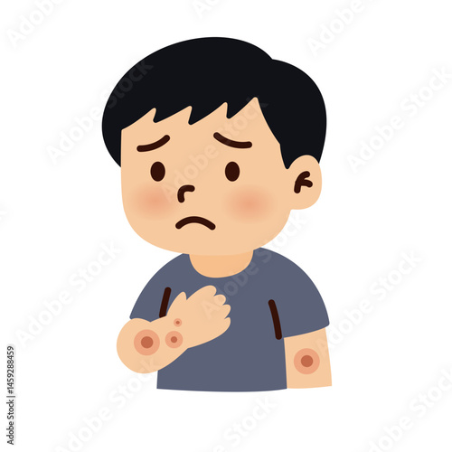 anthrax infection disease concept