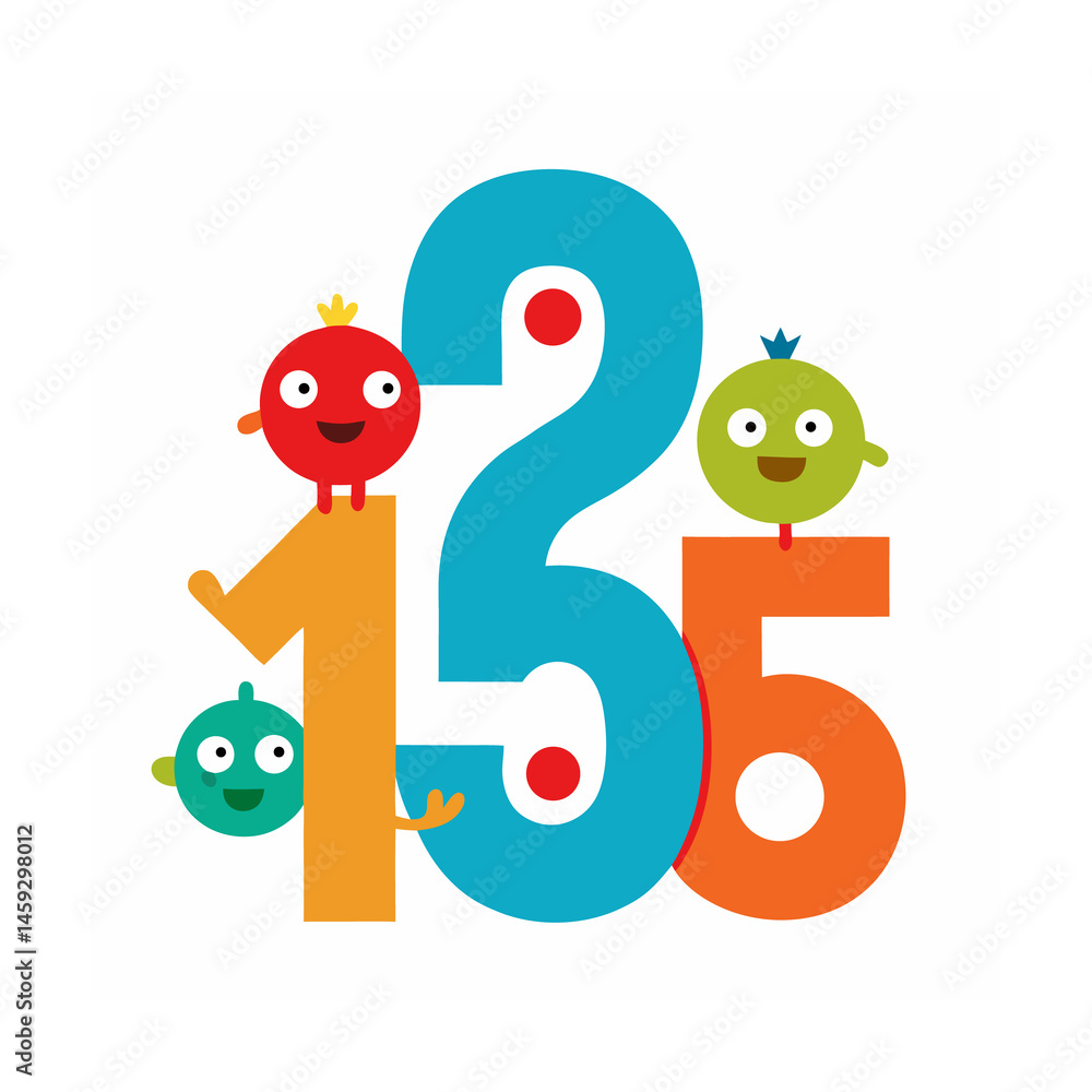 Obraz premium Classroom Admission Queue with Parents School Vector Illustration on White Background