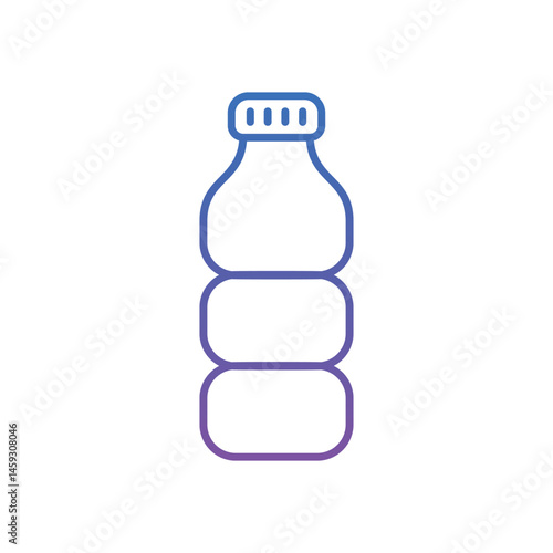 Bottle Of Water Vector icon