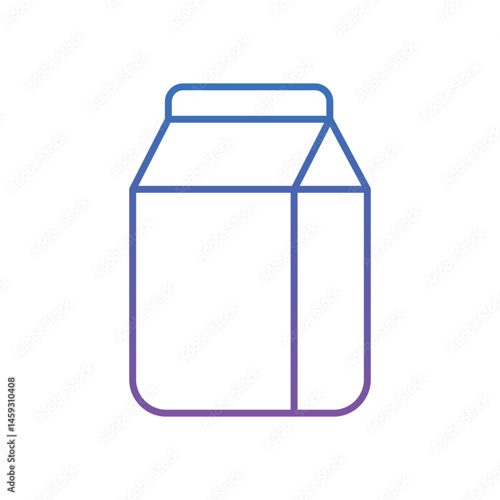Milk Product Vector icon Milk Product Vector icon