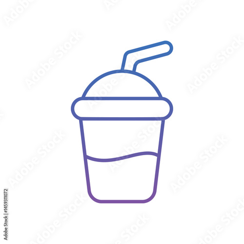 Frozen Frappe Vector icon