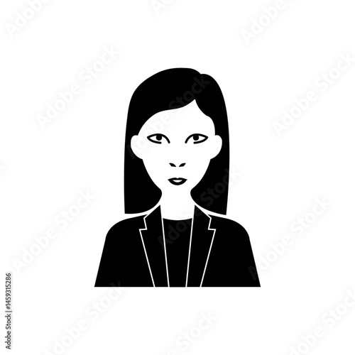 Female administrator icon