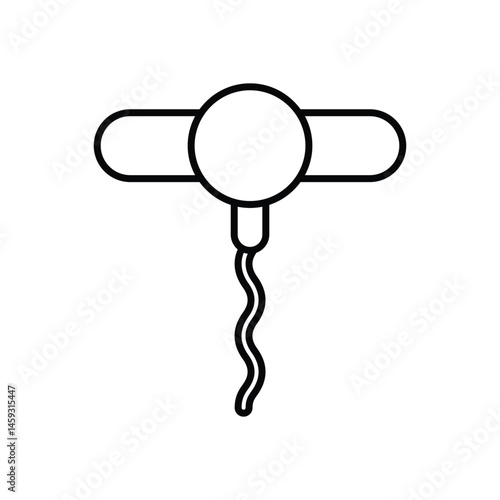 Corkscrew Vector icon