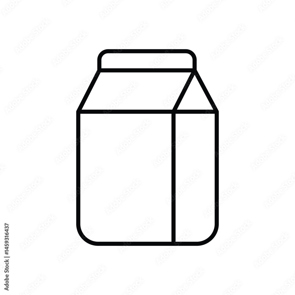 Milk Product Vector icon Milk Product Vector icon