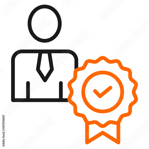Professional Assurance Icon For Design Elements