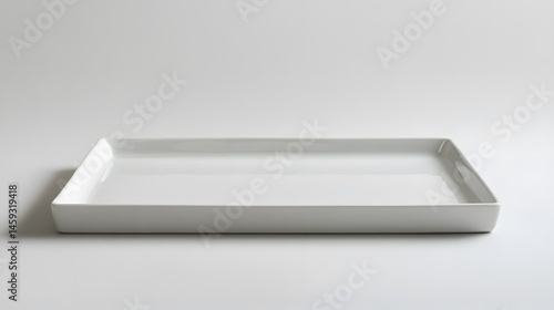 Wallpaper Mural White Rectangular Serving Tray. Torontodigital.ca