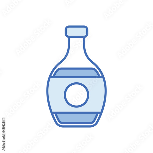Champagne Bottle Vector icon