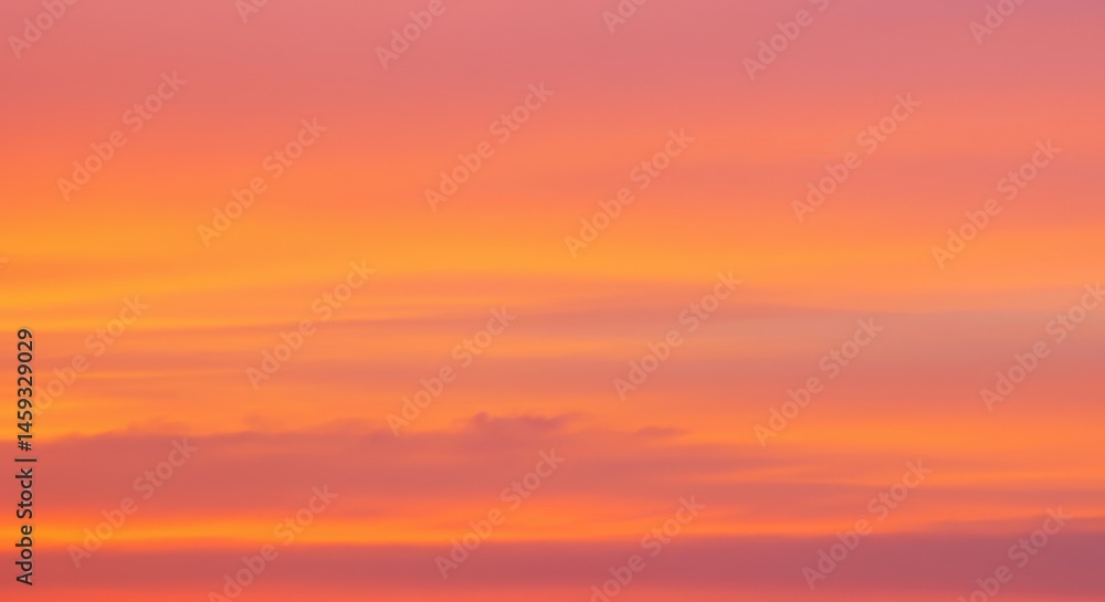Fototapeta premium Sunset Colorscape A Colorful Sky
