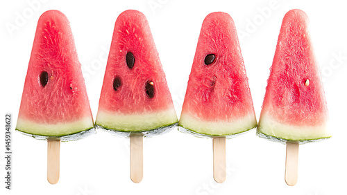 watermelon popsicle PNG