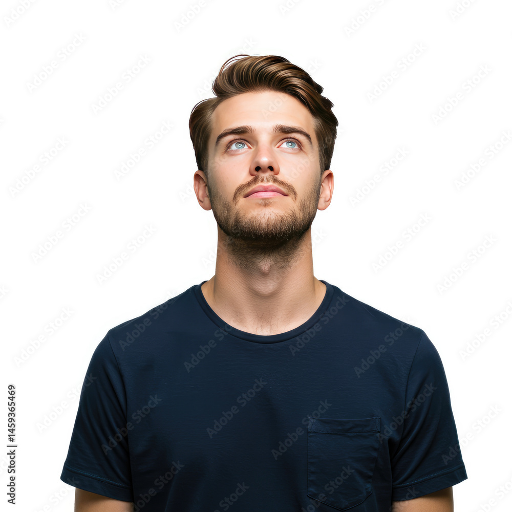 Fototapeta premium portrait of a handsome young man