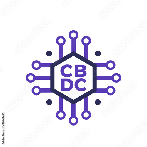 CBDC icon, central bank digital currency