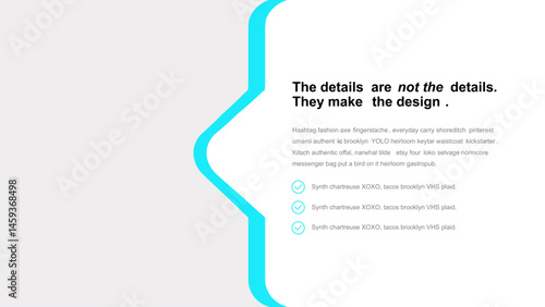 The details are not the details. They make the design.