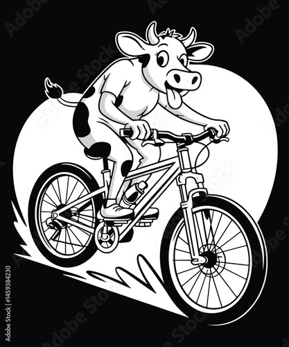 Cow Bikepacking MTB T-Shirt