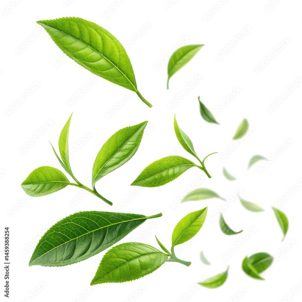 green leaves background green leaves background