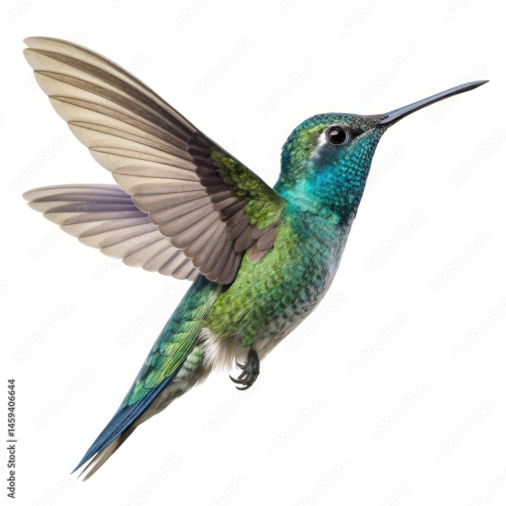 Obraz premium hummingbird on a branch