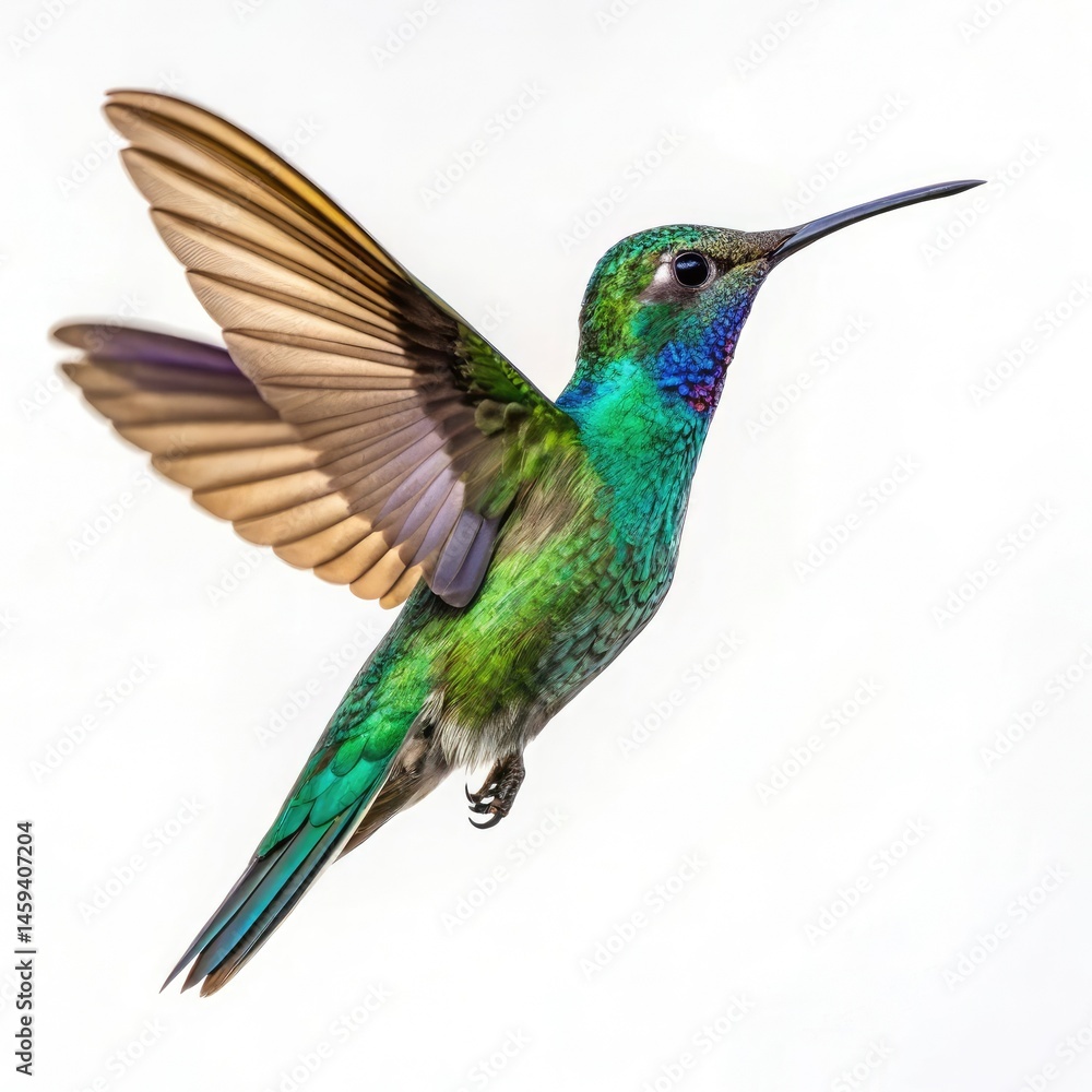 Obraz premium hummingbird on a branch